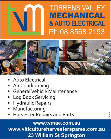 banner image for Torrens Valley Mechanical & Auto Electrical