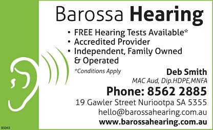 banner image for Barossa Hearing
