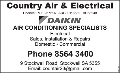 banner image for Country Air & Electrical