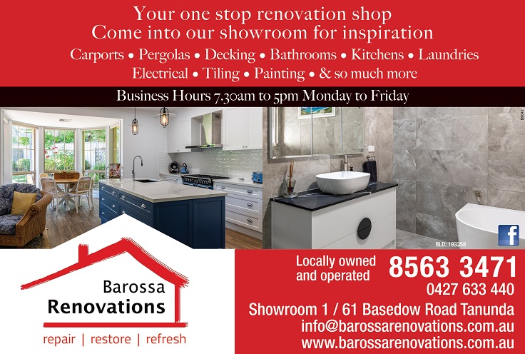banner image for Barossa Renovations